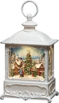 Konstsmide LED Wasserlaterne wei&szlig; Weihnachtsmarkt 13,5cm x 8,5cm x 25cm