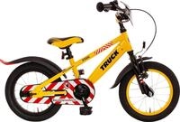 Bachtenkirch Kinderfahrrad Truck 14 Zoll gelb schwarz mit R&uuml;cktritt