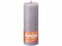 Bolsius Rustik Stumpenkerze gefrorener lavendel, Höhe: 19 cm, Ø 6,8 cm...