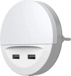 Ledvance LED Nachtlicht Lunetta USB wei&szlig;