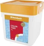 Steinbach Poolpflege Chlortabs 5 kg, 250x 20g Tabletten, Chlorprodukt