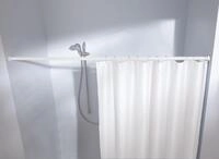 Kleine Wolke Federstange f&uuml;r Duschvorh&auml;nge 125 - 220 cm / &Oslash; 2,5 cm / wei&szlig;