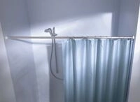 Kleine Wolke Federstange f&uuml;r Duschvorh&auml;nge 130 - 250 cm / &Oslash; 2,5 cm / wei&szlig;