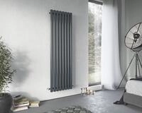 Ximax Heizk&ouml;rper Erupto 60 x 58,5 cm 631 Watt anthrazit