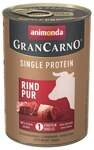 Animonda GranCarno Hundenassfutter Adult Single Protein getreidefrei 400 g Rind
