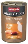 Animonda GranCarno Hundenassfutter Adult Single Protein getreidefrei 400 g Huhn
