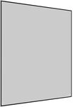 Windhager Pollenschutz-Magnetfenster 100 x 120 cm grau/wei&szlig; k&uuml;rzbar