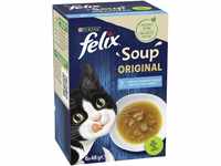 Felix Soup Geschmacksvielfalt aus dem Wasser Mix 6 x 48 g GLO629205331