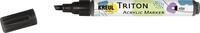 Kreul Triton Acrylic Paint Marker schwarz