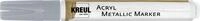 Kreul Acryl Metallic Marker Medium silber