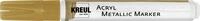Kreul Acryl Metallic Marker medium gold