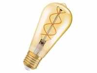 Osram LED Leuchtmittel Spiral Vintage 1906 E27 4W warmweiß, amber