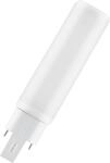 Osram LED Leuchtmittel Dulux D13 G24d-1 6W neutralwei&szlig;, wei&szlig; matt