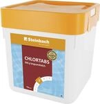 Steinbach Poolpflege Chlortabs 5 kg - 25x 200g Tabletten langsaml&ouml;slich