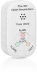 Smartwares CO Kohlenmonoxidmelder FGA-13000 Gaswarnger&auml;t, wei&szlig;, 10 Jahre