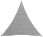 Windhager Sonnensegel Capri grau 4 x 4 x 4 m