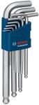 Bosch Professional Innensechskantschl&uuml;ssel-Set 9-teilig