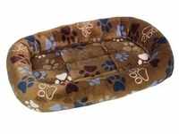 Nobby Hundematte mit Rand Lissi Classic oval braun