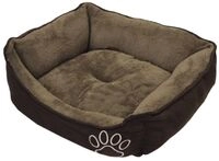 Nobby Komfortbett Mero Classic eckig braun