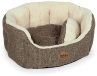 Nobby Komfortbett Alba oval braun