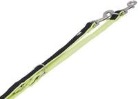 Nobby Hundeleine F&uuml;hrleine Mesh Preno 2 m x 2 - 2,5 cm neongelb