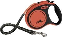 Flexi Hundeleine Xtreme schwarz/orange, Gurt