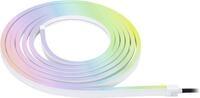 Paulmann Plug & Shine Neon Stripe Outdoor, 5 m, wei&szlig;, dimmbar, RGBW
