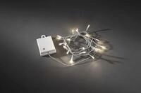 Konstsmide LED Lichterkette 80 LED f&uuml;r Au&szlig;en 80 LED, warmwei&szlig;