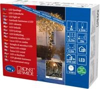 Konstsmide LED Microlichterkette f&uuml;r Au&szlig;en 40 LED 40 LED, bernstein