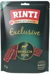 Rinti Hundesnack Singlefleisch Hirsch pur 50 g