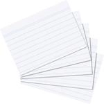 herlitz Karteikarte A7 liniert weiss 100 St&uuml;ck