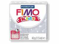 Staedtler FIMO kids Glitter silber, 42 g GLO663401630