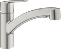 Grohe Quickfix K&uuml;chenarmatur Start mit Handbrause supersteel