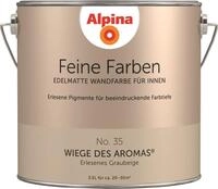Alpina Feine Farben Wandfarbe No. 35 Wiege des Aromas - erlesenes graubeige 2,5...