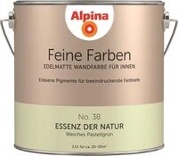 Alpina Feine Farben Wandfarbe No. 38 Essenz der Natur - weiches pastellgr&uuml;n...