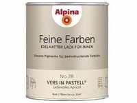 Alpina Feine Farben Lack No. 28 Vers in Pastell apricot edelmatt 750 ml