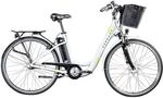 Z&uuml;ndapp E-Bike City Z517 28 Zoll 7-Gang 536 Wh wei&szlig; gr&uuml;n