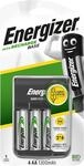 Energizer Ladeger&auml;t Base Charger CHVC4E/CHVC4 inkl. 4-AA Mignon