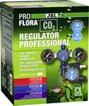 JBL Proflora Druckregler Professional + 2 Anzeigen & Magnetventil f&uuml;r CO2