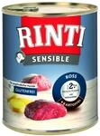 Rinti Sensible Hundenassfutter Adult getreidefrei 800 g Ross & Kartoffel