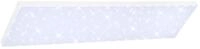 Briloner LED-Panelleuchte Frameless Sternenhimmel 119,5 x 29,5 cm wei&szlig; CCT dimmbar