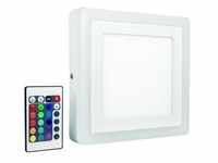 Osram LED Panel Color + White weiß 19,8 cm eckig 17 Watt