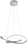 Reality Leuchten LED Pendelleuchte Course nickel matt