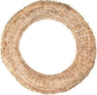 Glorex Strohkranz natur, &Oslash; 40 cm
