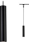 Paulmann URail Pendelleuchte Catalejo schwarz-matt 38,3 x 6,5 cm GU10 10 W
