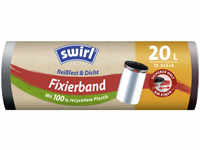 Swirl® Fixierband-Müllbeutel 20 L Reißfest & Dicht GLO655401046