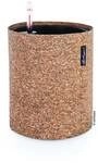 Lechuza Pflanztopf Trendcover 23 cm Kunstleder Kork natur dunkel