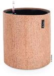Lechuza Pflanztopf Trendcover 32 cm Kunstleder Kork natur hell