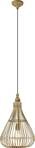 Eglo Pendelleuchte Amsfield braun Holz &Oslash; 35 cm E27, max. 60 W