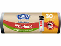 Swirl® Fixierband-Müllbeutel XL 30 L Reißfest & Dicht GLO655401049
